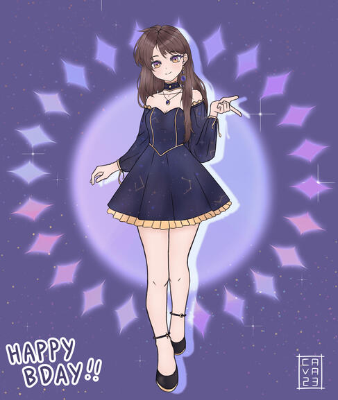 Birthday doodle from Cavalair! Thank you!